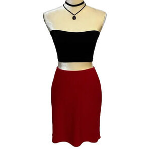 Morgan & Co. NWOT Red Mini Skirt Juniors/Women Various